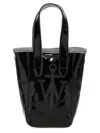 Jw Anderson J. W. Anderson Belt Anchor Logo Mini Tote Bag In Black