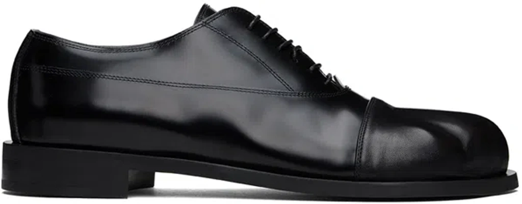 Jw Anderson Leather Paw Derby Shoes In 19190-001-black | ModeSens