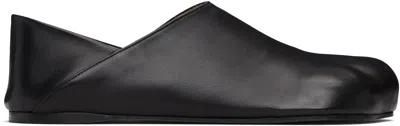 Jw Anderson Black Paw Loafers