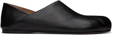 Jw Anderson Black Paw Loafers In 18820-001-black