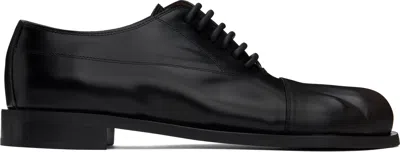 Jw Anderson Black Paw Oxfords In 19190-001-black