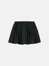 Jw Anderson Black Polyester Shorts Skirt In Black