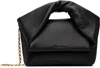 Jw Anderson Women Black Nappa Leather Midi Twister Handbag In Black