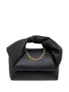 Jw Anderson J. W. Anderson Small Twister Crossbody - Leather - Black In Black