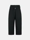 Jw Anderson Black Viscose Trousers In Black