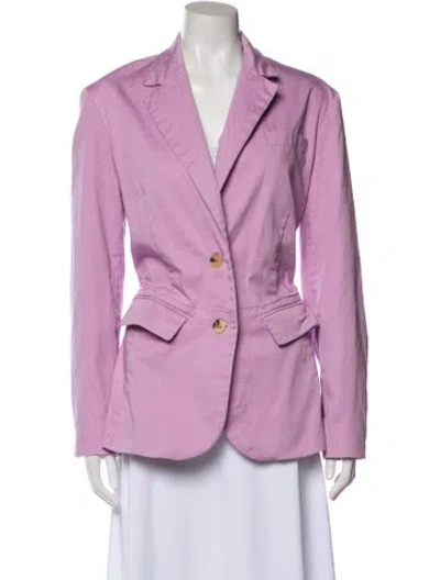 Pre-owned Jw Anderson Blazer In Purple