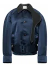 Jw Anderson Rounded Jacket In Azul