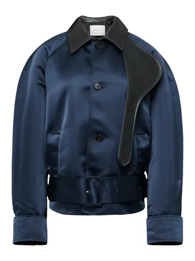 JW ANDERSON BLOUSON JACKET WITH ROUNDED DESIGN