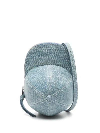 Jw Anderson Blue Cap Crossbody Bag