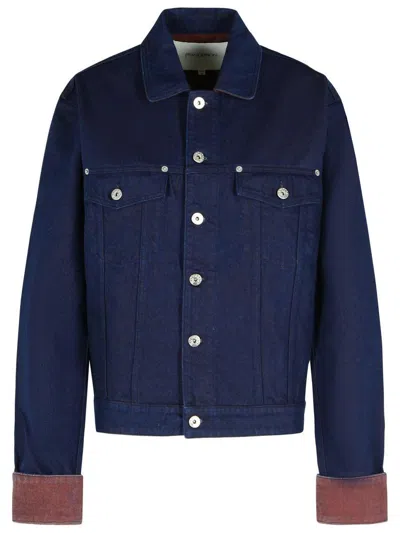 JW ANDERSON JW ANDERSON BLUE COTTON JACKET