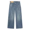 Jw Anderson Twisted Midrise Workwear Boyfriend Jeans In Blue
