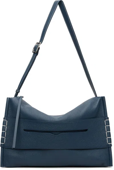 Jw Anderson Blue Messenger Loafer Bag