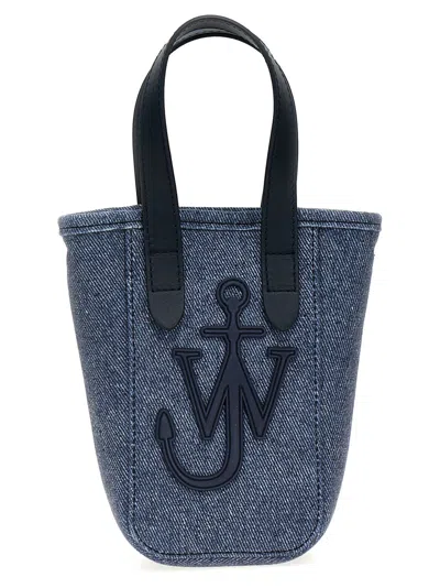 JW ANDERSON BLUE MINI BELT TOTE BAG
