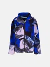 Jw Anderson Blue Polyester Blend Fleece In Blue