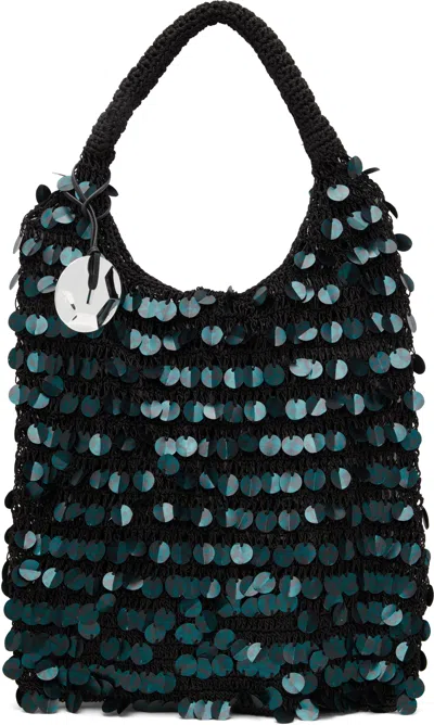 JW ANDERSON BLUE SEQUIN BAG