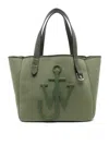 Jw Anderson Anchor Tote In Green