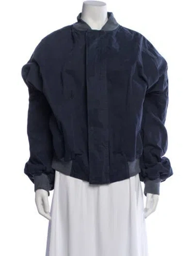 Pre-owned Jw Anderson Bomber Jacket W/ Tags In Blue