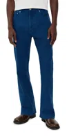 Jw Anderson Bootcut Jeans Bright Blue In Blue