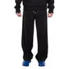 Jw Anderson Bootcut Track Pant In Black
