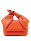 Jw Anderson Bow Twistersmall In Silver