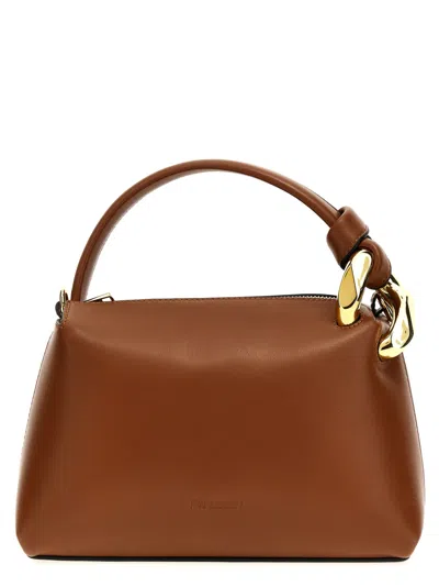 Jw Anderson Brown Corner Shoulder Bag