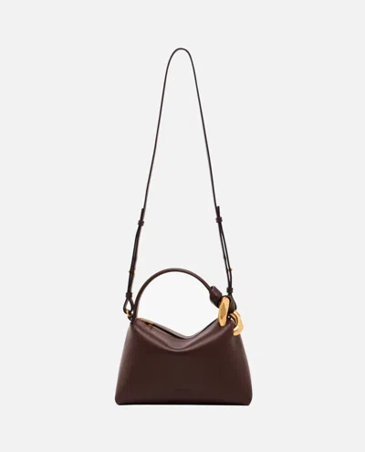 Jw Anderson Brown Corner Small Crossbody Bag