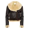Jw Anderson Brown Jackets - Leather Jackets Women In Brown