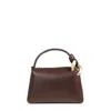 Jw Anderson J.w. Anderson Corner Hand Bag In Brown Leather In Brown