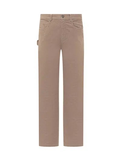 Jw Anderson Brown Loose Flat Front Pants