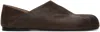 Jw Anderson Paw Leather Loafers In 20181-201-dark Brown