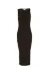Jw Anderson J. W. Anderson Twisted Strap Midi Dress In Black