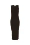 Jw Anderson J. W. Anderson Twisted Strap Midi Dress In Black