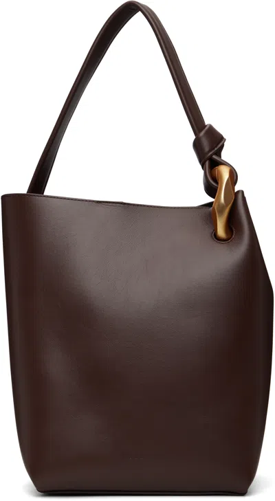 JW ANDERSON BROWN 'THE JWA CORNER BUCKET' TOTE