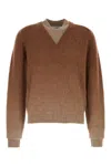 Jw Anderson Brown Gradient Sweater In Brown