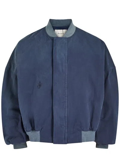 Jw Anderson Brushed Cotton Bomber Jacket