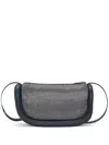 Jw Anderson Crystal-embellished Bumper-15 Crossbody Bag In Black