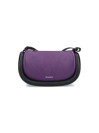 Jw Anderson Bumper-12 Shoulder Bag In Purple