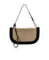 Jw Anderson Bumper-15 Crochet-knit Shoulder Bag In Black