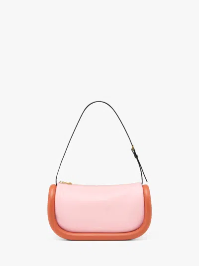Jw Anderson Bumper-15 Leather Shoulder Bag In Pink