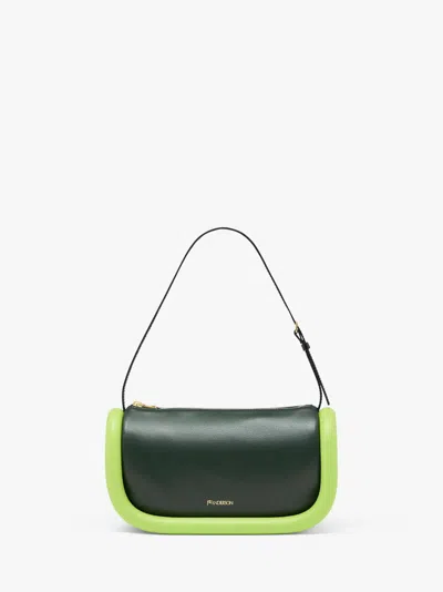 Jw Anderson Bumper-15 Leather Shoulder Bag In Black