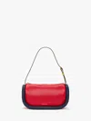 Jw Anderson Bumper-15 Leather Shoulder Bag In Red