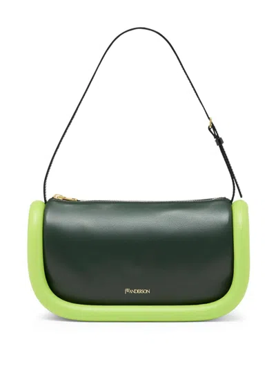 Jw Anderson Bumper 15 Shoulder Bag In Green
