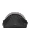 Jw Anderson J.w. Anderson Bumper-clutch Crystal-embellished Mini Bag In Black