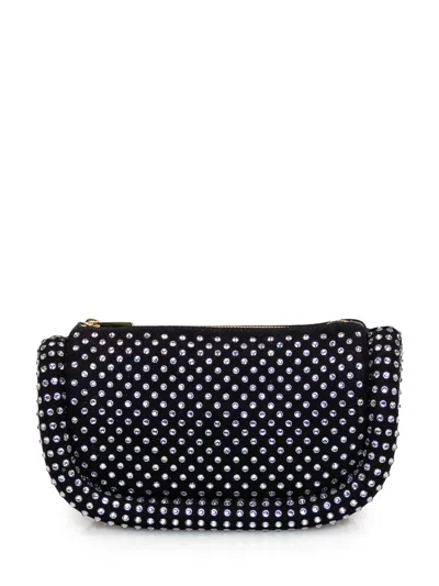 Jw Anderson Bumper Embellished Shoulder Bag In Black