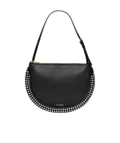 JW ANDERSON JW ANDERSON BUMPER-MOON EMBELLISHED SHOULDER BAG