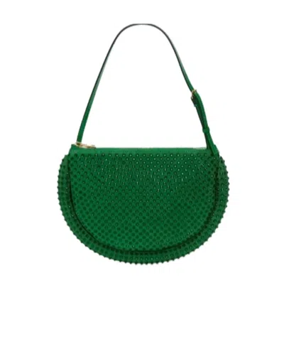 JW ANDERSON JW ANDERSON BUMPER MOON EMBELLISHED SHOULDER BAG