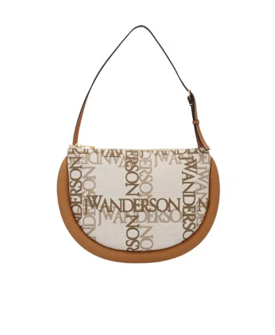 JW ANDERSON JW ANDERSON BUMPER MOON ZIPPED SHOULDER BAG