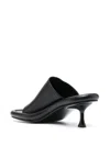 Jw Anderson Black Bumper Tube Sandals