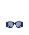 Jw Anderson Jwa01-bumper Sunglasses In Blue