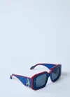 Jw Anderson Jwa01-bumper Sunglasses In Blue